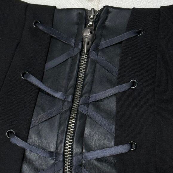 Maleficent Black Corset Dramatic Sleeve Dress Disney Bound Cosplay Goth Witchy L - Picture 4 of 8